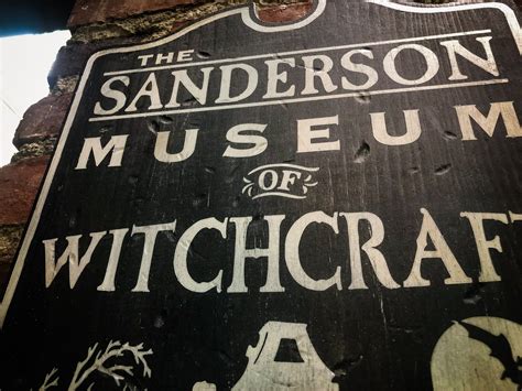 The Magic of Sanderson Witchcraft: An Extraordinary Exhibit for the Curious and Brave